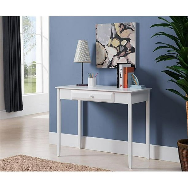 KB HO240 30 x 38 x 18 in. Home Office Desk White Walmart