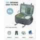thumbnail image 5 of Mochila ECOHUB Travel de 30 litros con carga USB para portátil de 15,6 pulgadas, color gris, 5 of 8