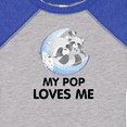 thumbnail image 4 of Inktastic Raccoon My Pop Loves Me Boys or Girls Baby Bodysuit, 4 of 5
