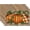 Wood, variant on Orange Pumpkin Maple Fall Placemats Set of 4, 12x18 Inch Seasonal Autumn Thanksgiving Table Mats Kitchen Dining Party Decoration