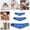 Blue, variant on Instant Chill Ice Dog Bandana Reusable Adjustable Pet Scarf Outdoor Summer Heat Wrap For All Size Dogs