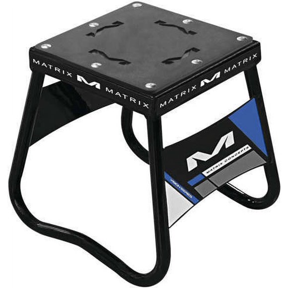 Matrix Concepts Mini Support en Acier au Carbone, Noir/bleu