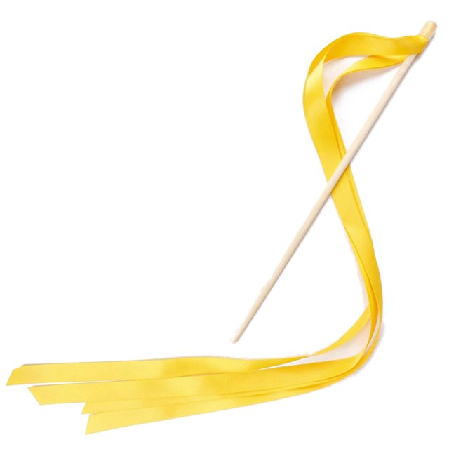 Bangcool Wedding Wand Creative Party Decoration Ribbon Stick Streamer Stick