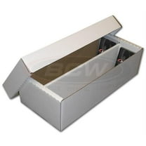 1 bundle of 25 BCW 1600 count Shoe Card Storage Boxes