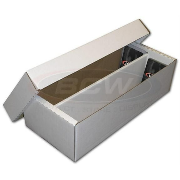 1 bundle of 25 BCW 1600 count Shoe Card Storage Boxes