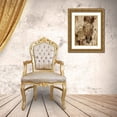 thumbnail image 3 of Orlov, Irena 15x18 Gold Ornate Wood Framed with Double Matting Museum Art Print Titled - Champagne Horse I, 3 of 4