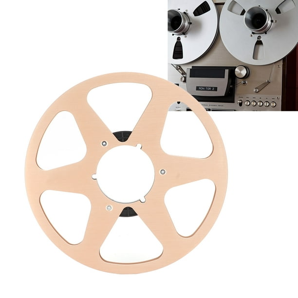 1/4 10 Inch Empty Tape Reel Aluminum Alloy Reel Tape Recorder Accessory  Empty Disc Opening Machine Parts For Nab, Tape Reel To Reel Recorder