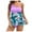 08 Purple, variant on Tummy Control Swimsuits for Women Modest Tankini Swimsuits Boyshorts Tank Tops Swimwear Floral Two Piece Bathing Suit