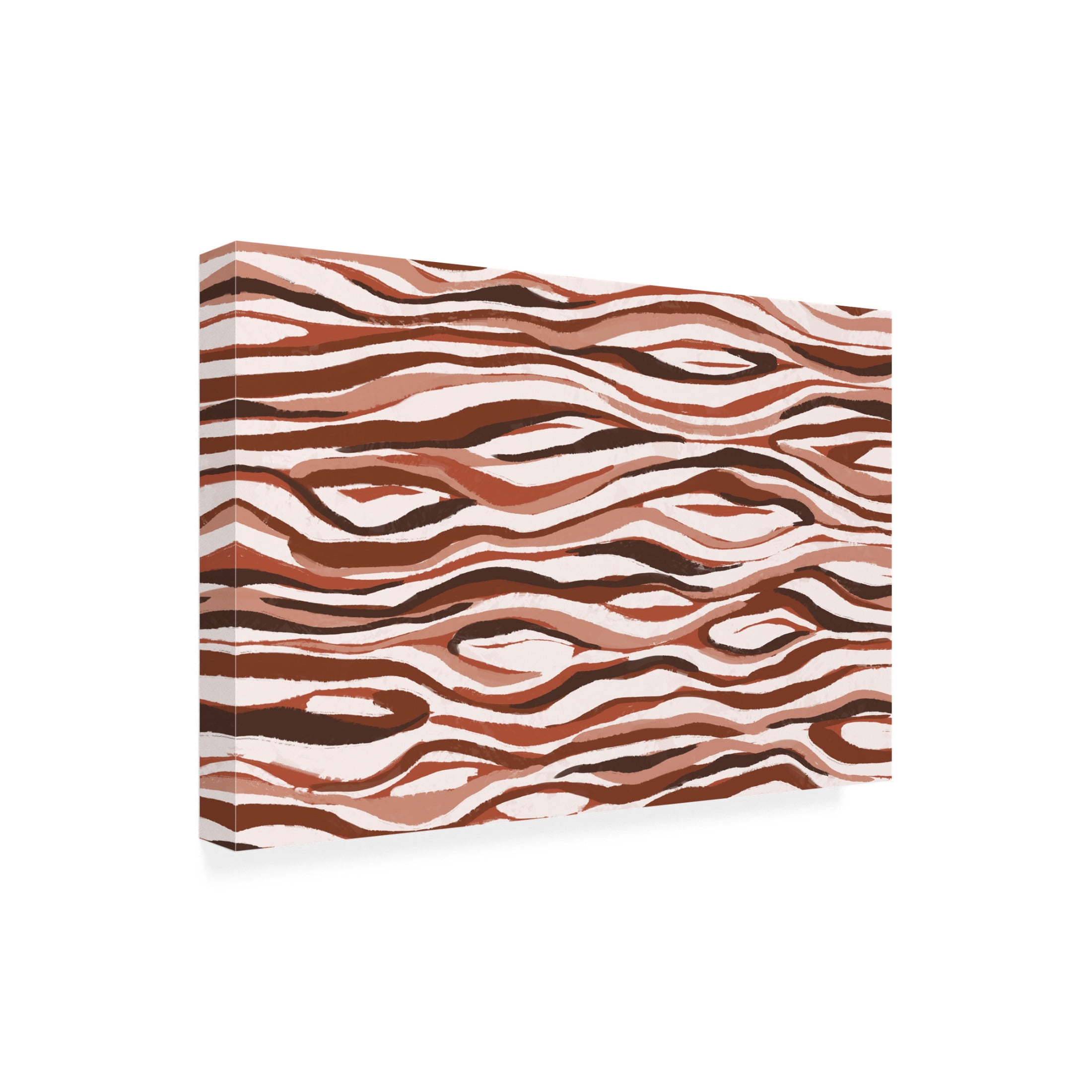 Canvas Wall Art - Treechild 'Abstract Pastel Tree Bark Pattern' Wall Art for Living Room, Bedroom, or Office D?cor by Trademark Fine Art - 47 x 30 Inches