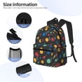 thumbnail image 4 of Fotbe Vintage Records Lightweight Casual Laptop Backpack for Men and Women, Daily use Waterproof backpack, Backpack for College, 4 of 7