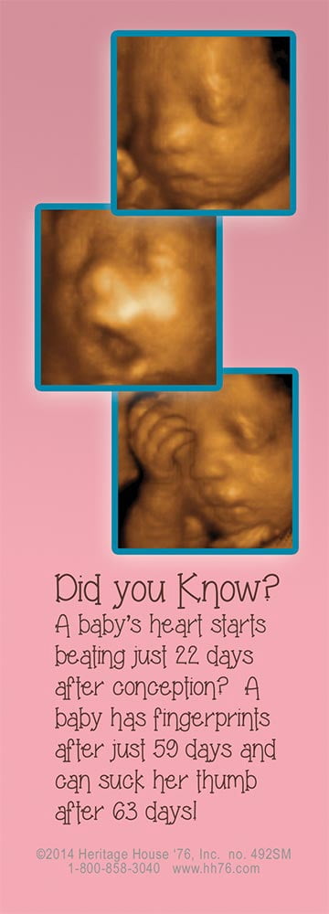 Bookmark, Me, Still Me Pro-Life Bookmark