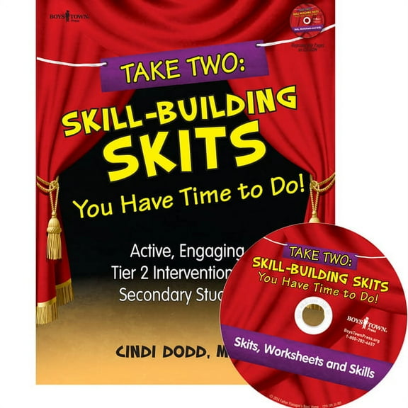 Take Two: Skill-Building Skits You Have Time to Do! : Active, Engaging Tier 2 interventions for Secondary Students (Edition 1) (Paperback)
