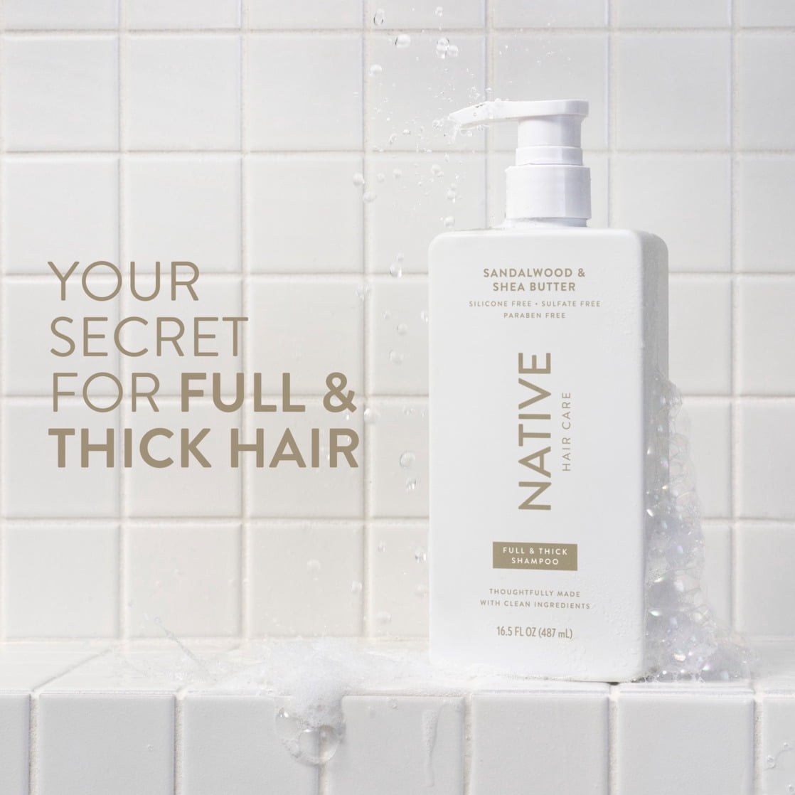 Native Sandalwood & Shea Butter Shampoo 16.5 fl oz