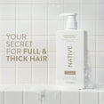thumbnail image 2 of Native Sandalwood & Shea Butter Shampoo 16.5 fl oz, 2 of 13