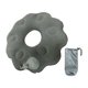 thumbnail image 3 of Cojín inflable con forma de donut, almohada tipo donut, fácil de limpiar, almohada flocada para el coxis, ideal para trenes, camping, sofás, oficinas prensa, 3 of 10