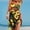 Red, variant on Women's Casual Tennis Dress for Women Summer Fruit Print Round Neck Sleeveless Splice Strap Beach Holiday Ensemble Yellow M