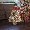 thumbnail image 1 of Dvkptbk Holiday Decorations Christmas Decorative Luminous LED Christmas Tree Home Desktop Decoration 0.6m Mini Desktop INS Simulation Tree, Christmas Gift Home Decor Christmas Decorations, 1 of 5