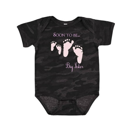 

Inktastic Soon to Be Big Sister Gift Baby Girl Bodysuit