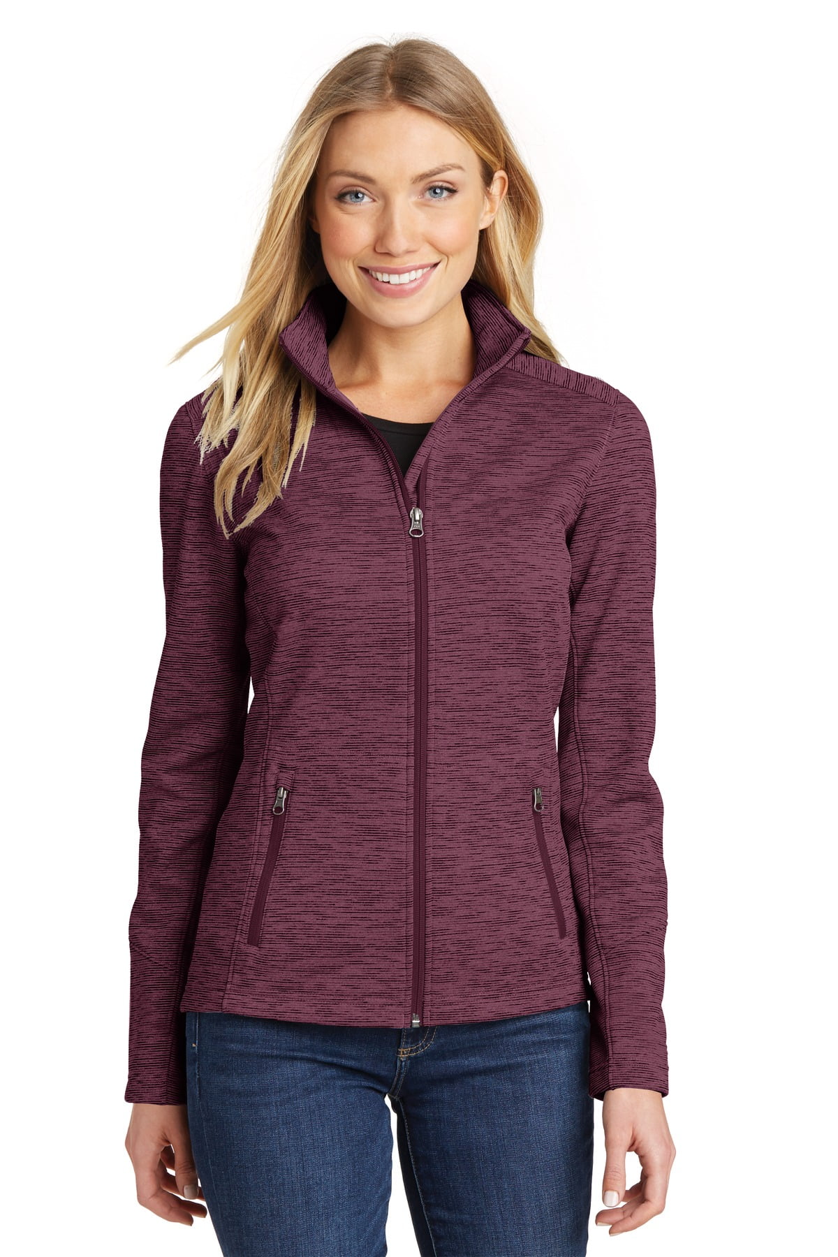 digi stripe fleece jacket