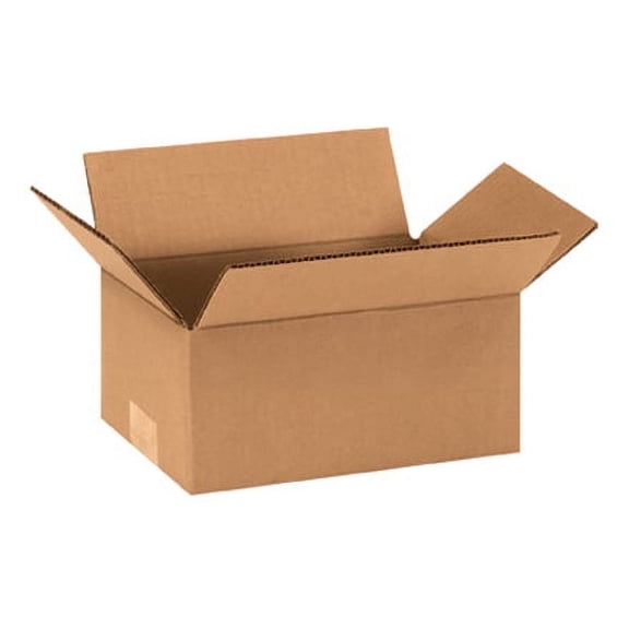 Corrugated Boxes 9 x 6 x 4" ECT-32 Brown Shipping/Moving/Packing Boxes 25 Boxes