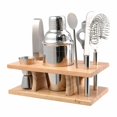 thumbnail image 1 of Stainless Steel Cocktail Shaker Mixer Drink Bartender Martini Tool Bar Set Kit, 1 of 5