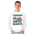 thumbnail image 5 of Mount Rushmore Funny 4th of July USA Sweatshirt for Men or Women Brisco Brands L, 5 of 6