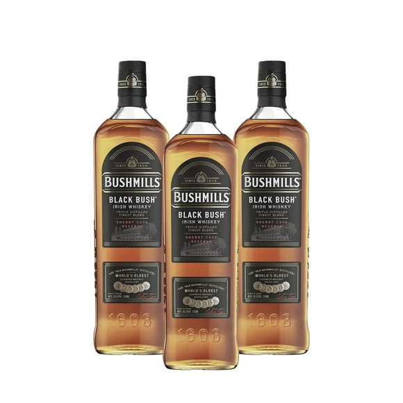 Pack De 3 Whisky Black Bushmills 750Ml