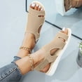 thumbnail image 4 of Sandales pour Femmes Confortables Chaussures de Plage Décontractées Sangles Réglables Usage Quotidien Design Polyvalent pour Aventures d'Été, 4 of 5