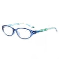 thumbnail image 3 of 2 Pairs Womens Retro Reading Glasses Spring Hinge Oval Elder Readers, 3 of 4