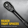 thumbnail image 3 of DEWALT Impact Socket Set, 23-Piece, 1/2" Drive Metric/SAE (DWMT74739), 3 of 7