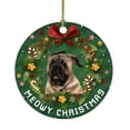 thumbnail image 2 of Navidad divertida decoración Navidad perro patrón colgante árbol de Navidad adornos Wmkox8yii fhajkh5067, 2 of 2