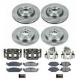 thumbnail image 2 of PowerStop Front and Rear Stock Replacement Brake Pad and Rotor Kit with Calipers Fits: LINCOLN Select Models KCOE8970, 2 of 7