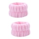 thumbnail image 2 of Toalla absorbente para lavarse la muñeca, cómodas correas para la muñeca para lavarse la cara Rosado, 2 of 3