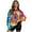 Tie-dye, variant on Yuyamidu Boho Floral Butterfly Women's Fashion Hoodie Sweatshirts Oversized Womens Novelty Sweatshirts with Pockets Loose Crewneck Pullover Casual Tops Long Sleeve Shirts Spring Fall Winter Clothes