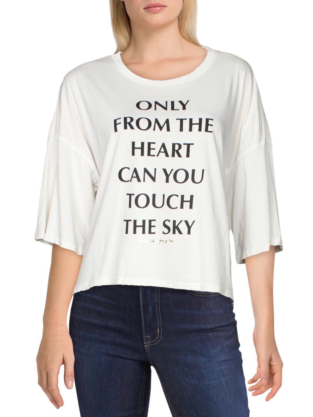 Tan graphic tee womens Clearance