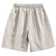 thumbnail image 4 of pstuiky Pantalones cortos para hombre, Pantalones cortos de verano para hombre, informales y cómodos, con bolsillo y cintura elástica y cordón ajustable. Pantalones cortos de baloncesto, 4 of 7