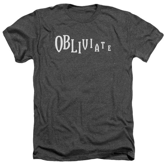 Harry Potter - Obliviate - Heather Short Sleeve Shirt - Large