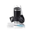 thumbnail image 1 of Portalatas De Cerveza De Acero Inoxidable Vaso Térmico 14oz Negro, 1 of 5