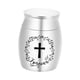 thumbnail image 5 of Urna para mascotas, urna conmemorativa para cenizas, urna funeraria para perros pequeños para conejitos, gatos, perros pequeños, conejos Plata, 5 of 8