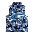 thumbnail image 4 of Pzuqiu Shark Boy Outerwear Vest 11-12 Comfortable Versatile Vest Zip Up Sleeveless for Boy Fashion Casual Fall Winter Warm Outerwear With Pockets Soft for Outdoor Activities, 4 of 7
