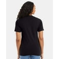 thumbnail image 3 of Hanes 5180 Beefy-T Unisex Heavyweight Cotton Short Sleeve T-Shirt-Black-L-2 Pack, 3 of 6