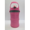 thumbnail image 2 of Wellness 128 oz Pink Plastic Water Bottle with Screw Cap, 2 of 6