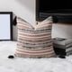 thumbnail image 4 of Sofa Vama Ropa de Cama Cojín bohemio con textura de cuerda, tejido con borlas, decorativo para sofá cama, dormitorio, moderno, 45,7 x 45,7 cm. for Navideño, 4 of 4