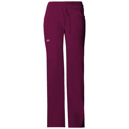 

Cherokee Workwear Core Stretch Women s Scrubs Pant Low Rise Drawstring Cargo 24001