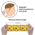 thumbnail image 4 of Lsque Fast Food 1 Pattern Sweatbands Sports Headband for Men & Women - Moisture Wicking Athletic Cotton Terry Cloth Sweatband for Tennis, Basketball, Running, 4 of 9