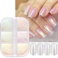 thumbnail image 2 of Aurora espejo uñas brillo polvo frotar polvo pigmento cromo iridiscente holográfico decoración de uñas para manicura TR1909-12 Tan Jianjun unisex, 2 of 2