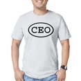 thumbnail image 1 of CafePress - CEO Oval Fitted T Shirt - Fitted T-Shirt, Vintage Fit Soft Cotton Tee, 1 of 1