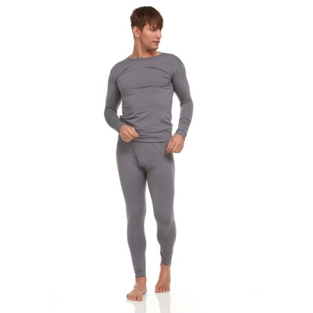 Thermal Underwear for Men Fleece Warm Base Layer Winter Debra Weitzner