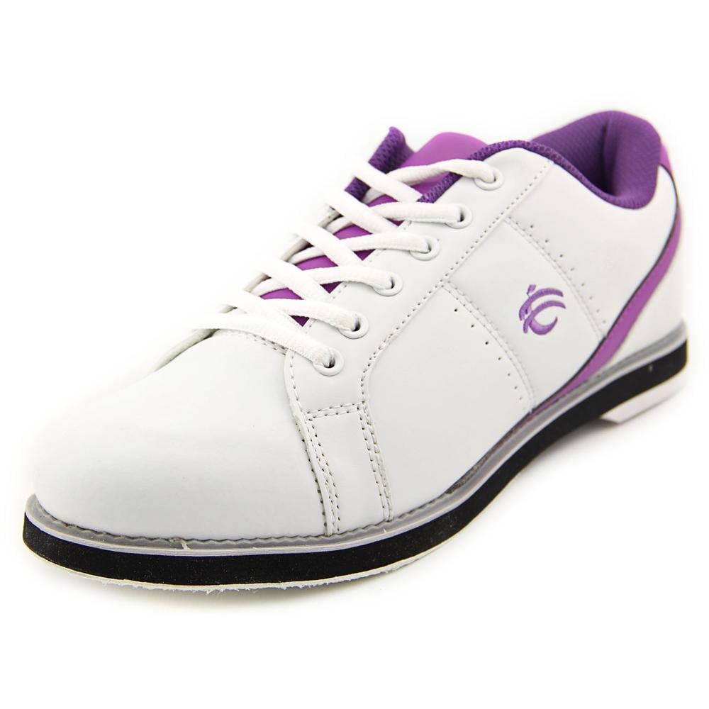 BSI Women's Classic Bowling Shoes, White/Purple