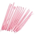 thumbnail image 1 of Yuarrent Kit de 14 Uds. De cera para tallar, accesorio decorativo para forma, herramientas de cerámica, Fondant, glaseado, moderno, Cocina y Comedor Rosa, 1 of 6